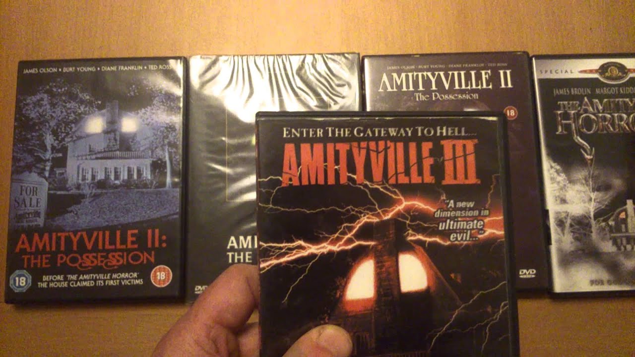 THE AMITYVILLE HORROR, dvd's       'enjoy'