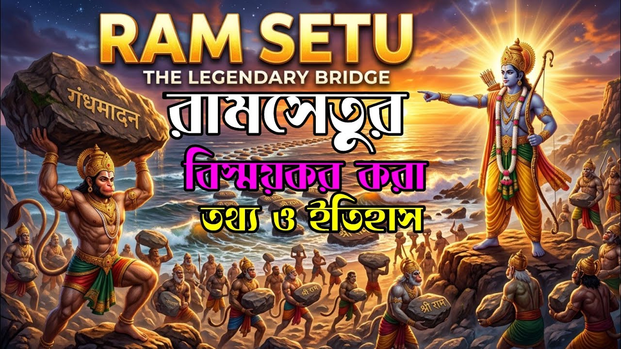How was Ram Setu built? | The great story of devotion and unity | How Ram Setu Was Built | Om Krishna Namah