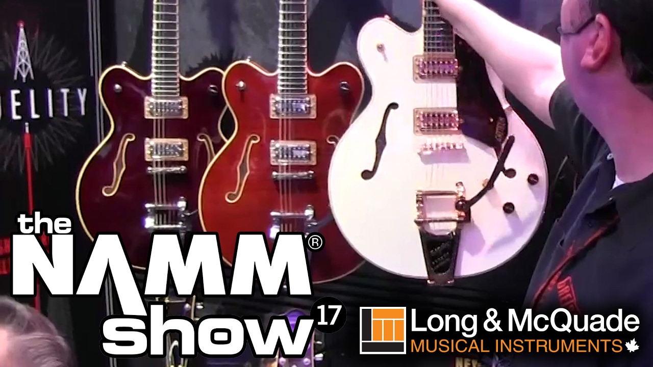 L&M @ NAMM 2017: Gretsch Players Edition Broadkasters