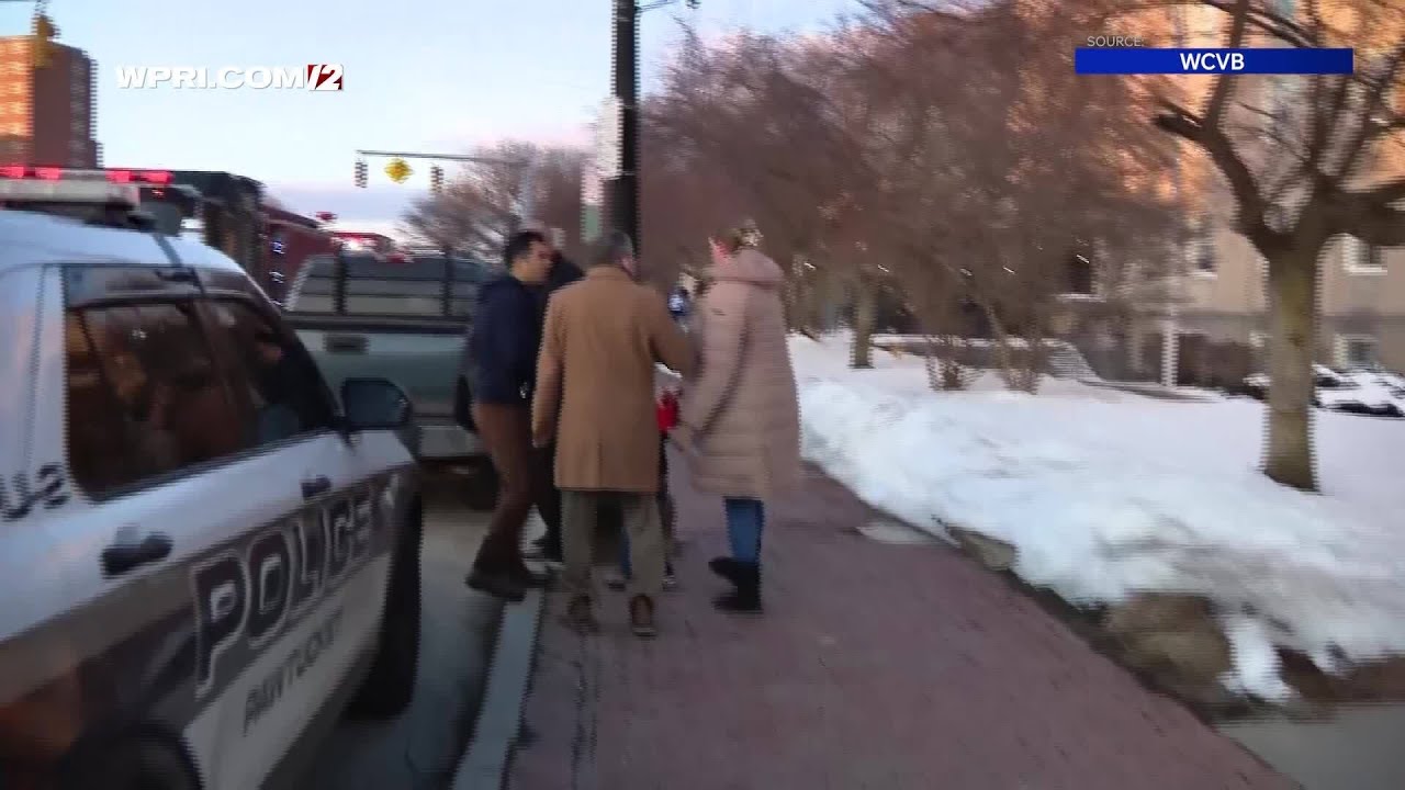 Video Now: Woman says her father killed family members in Pawtucket rink shooting