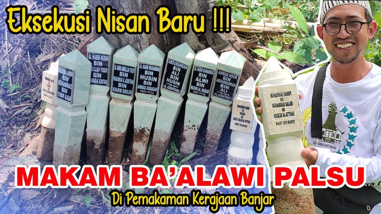 Awas Makam Ba'alawi Palsu !!! Pelepasan Nisan Makam Habib Palsu