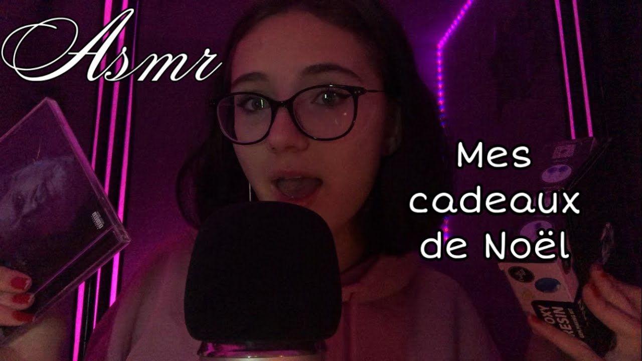 ASMR FR- Mes cadeaux de Noël !