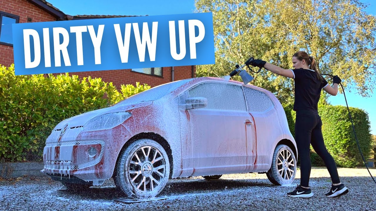 Грязный Volkswagen Up | Мойка кузова и салона