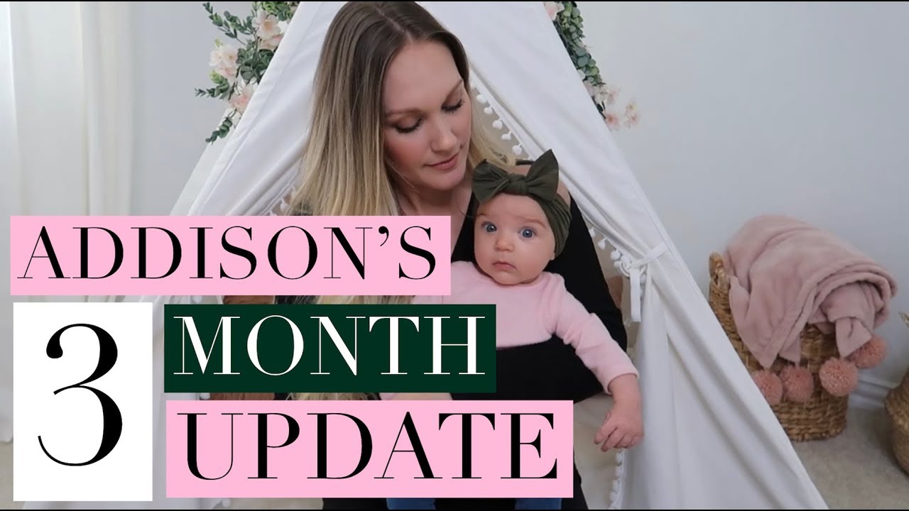 BABY GIRL’S 3 MONTH UPDATE | Amanda Little