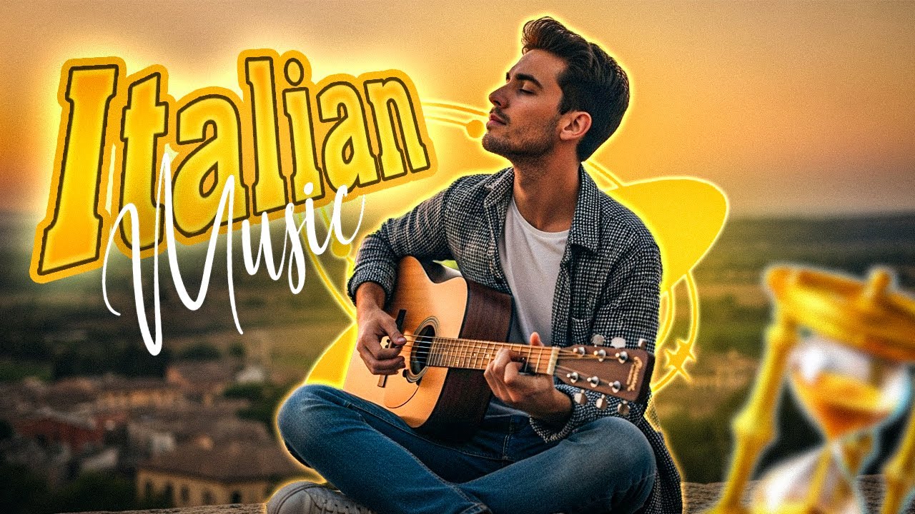 🎶 Italian Guitar Music for Relaxation 🎶 3+ Hours Scenic Italy Ambience