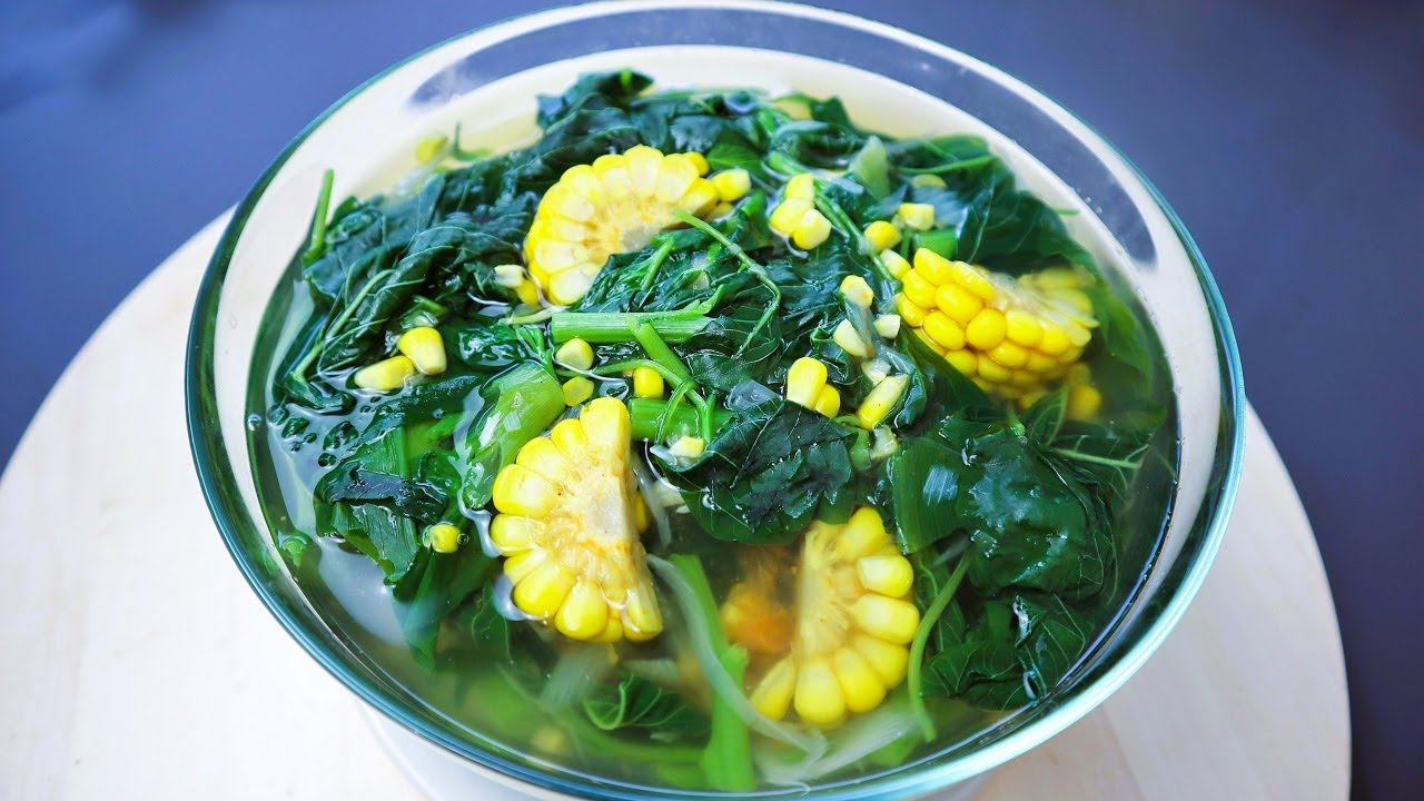 Sayur Bening Bayam dan Jagung Yang Seger Banget Resep Keluarga