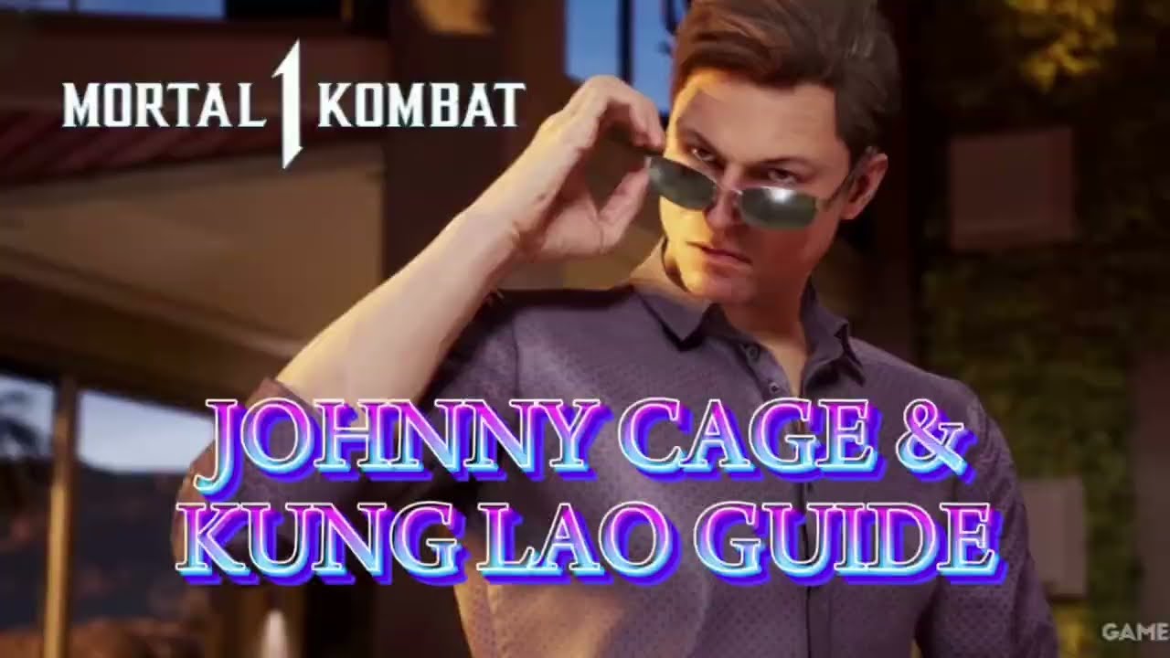 Mortal Kombat 1 Johnny Cage Combos 😎 Kung Lao Kameo tutorial