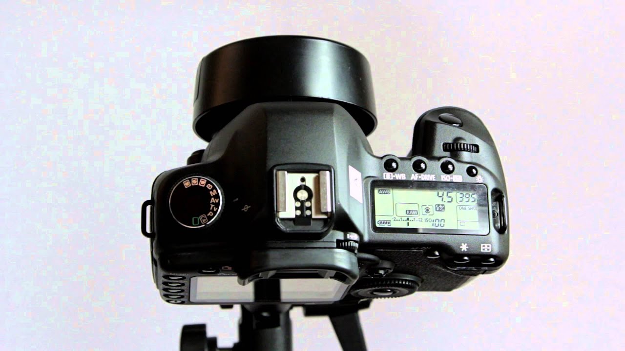 Canon EOS 5D Mark II - Tutorial #02 Part 2 - Top Plate LCD