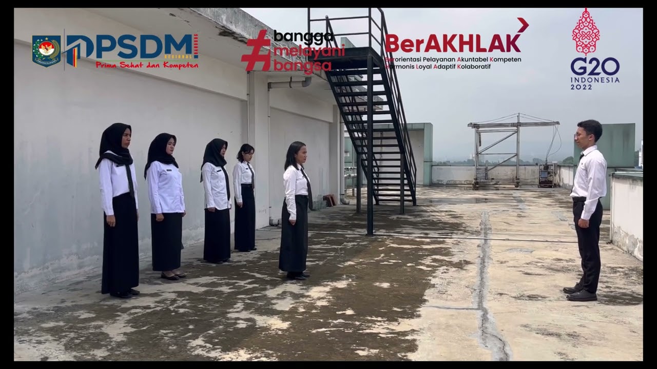 Latsar CPNS 2023 Regional Bandung | Simulasi Pelaksanaan Apel Pagi | Tugas Individu Agenda I
