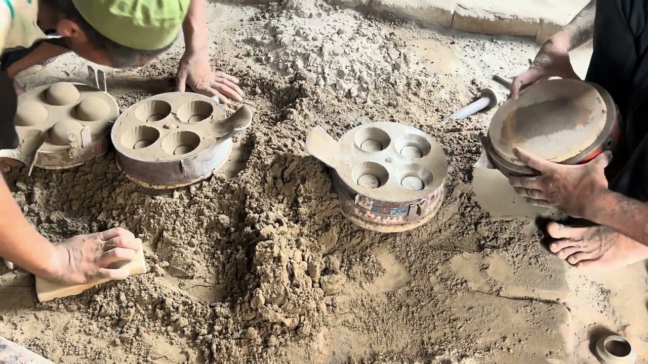 Brass casting Moradabad #viral #petal #brass #casting #handicraft #moradabad #manufacturing #dhalai