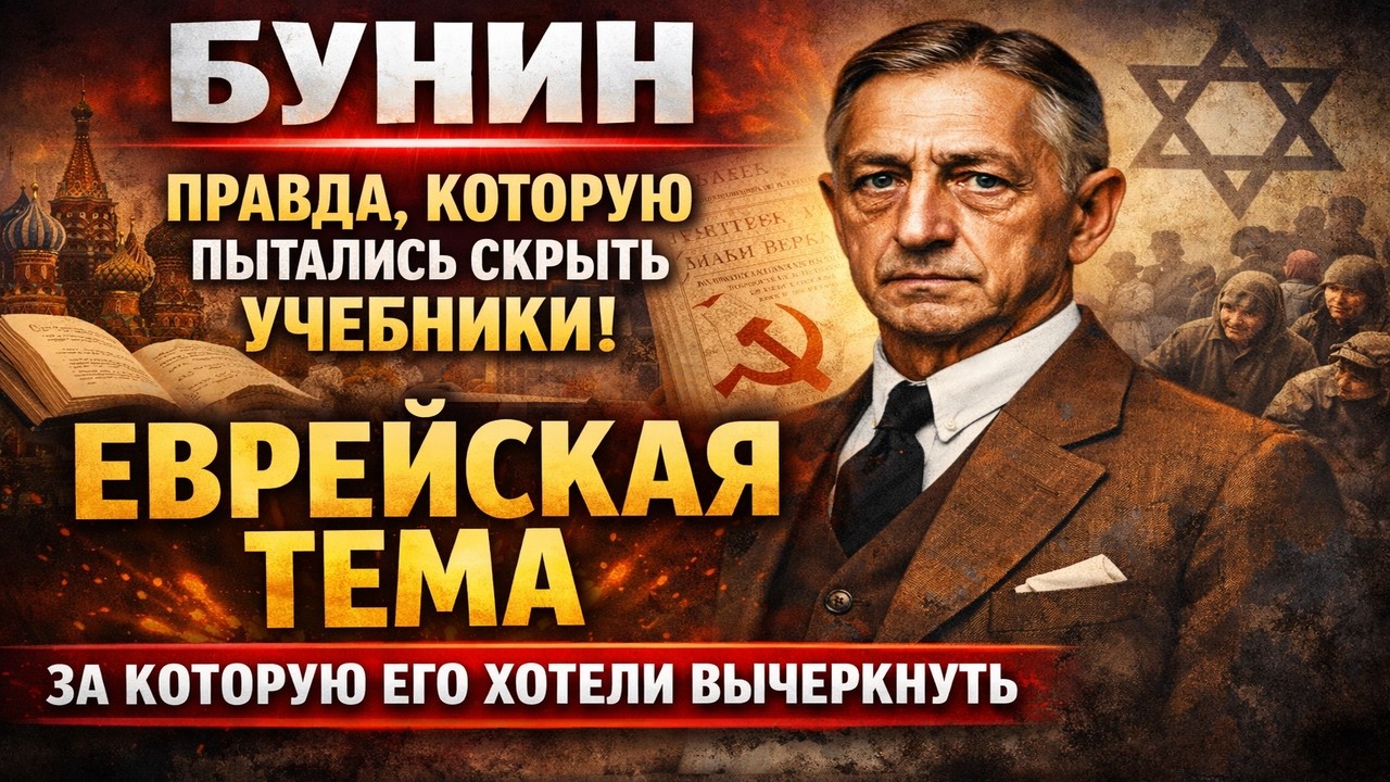 БУНИН правда которую пытались скрыть УЧЕБНИКИ Еврейская Тема За Которую Его Хотели Вычеркнуть