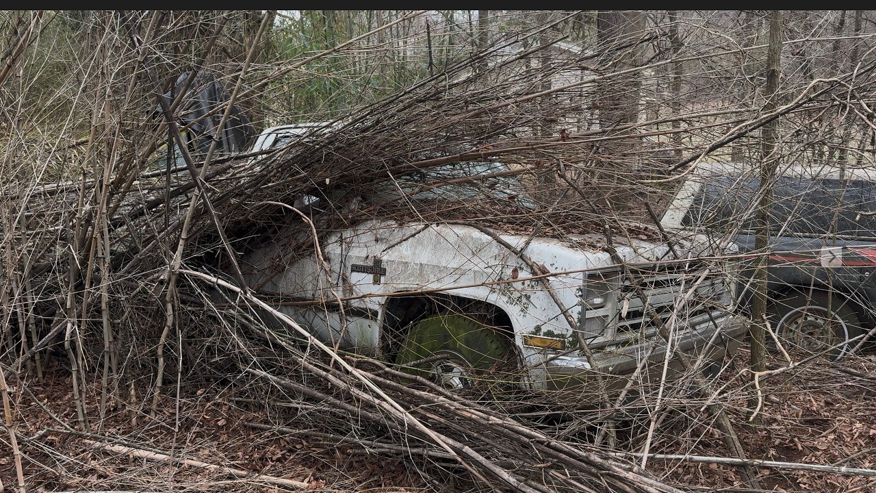 Squarebody chevy left sitting for 20+ years... WILL IT START??