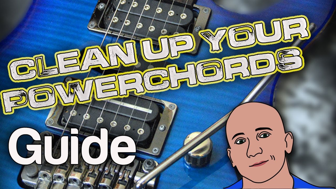Clean up Your Power Chords-Guitar Lesson-How to Play-Tutorial-Easy