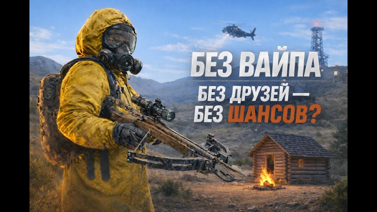 Раст\Rust.  Без вайпа, без друзей, без шансов?