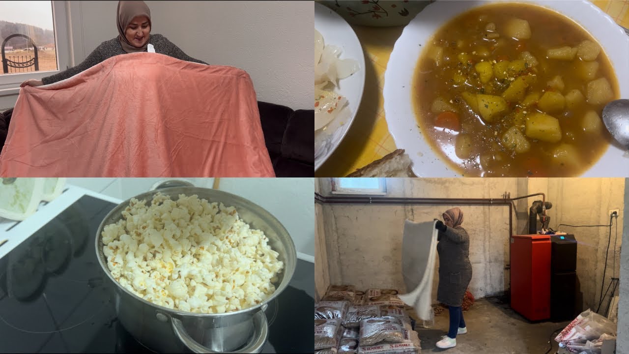 Stigla narudzbina 🛍️ / Veliko ciscenje / Domaca corba & kokice 🍿