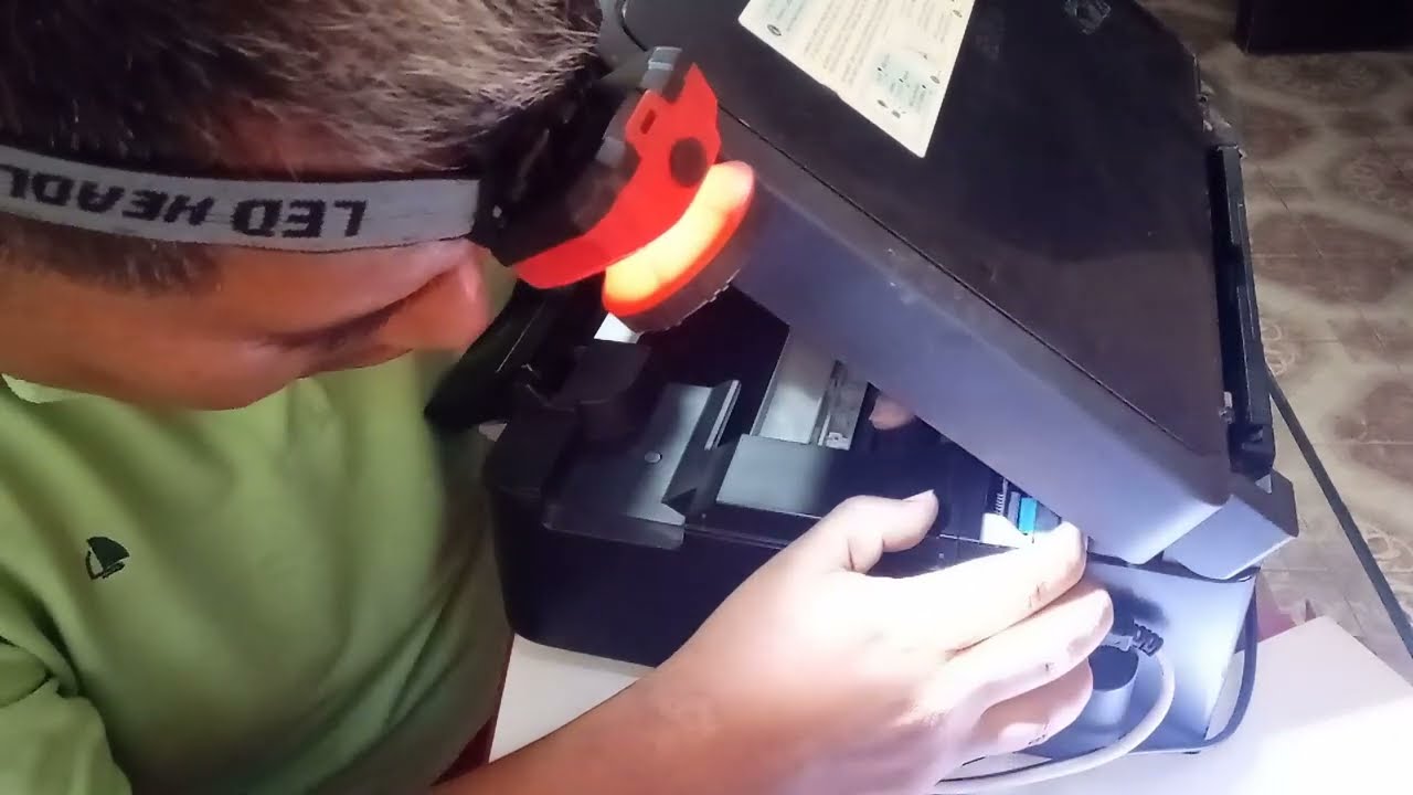 EPSON L355 NO JALA LA HOJA-CAMBIO DE JEBES DE ARRASTRE
