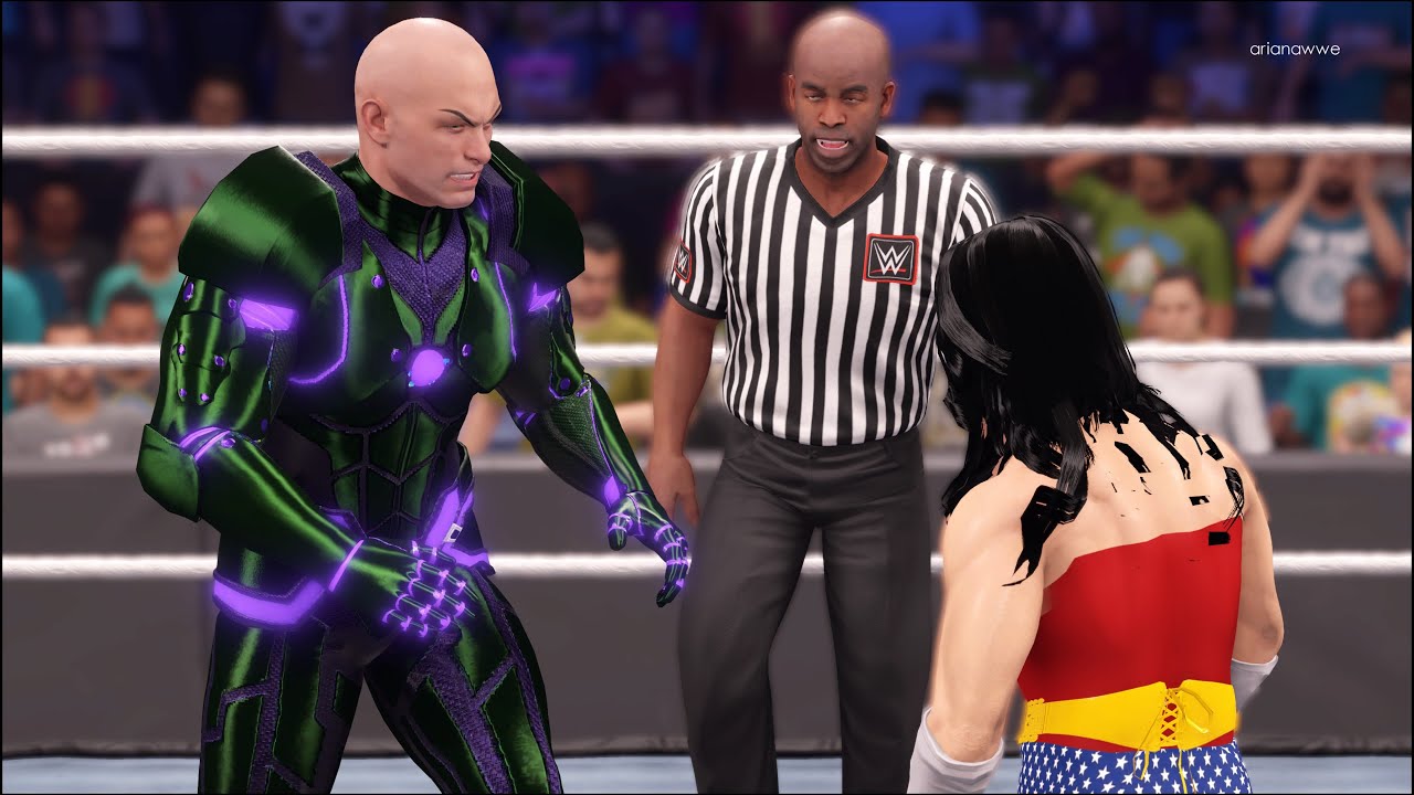 ⭐ WWE 2K22 - Wonder Woman vs Lex Luthor ⭐
