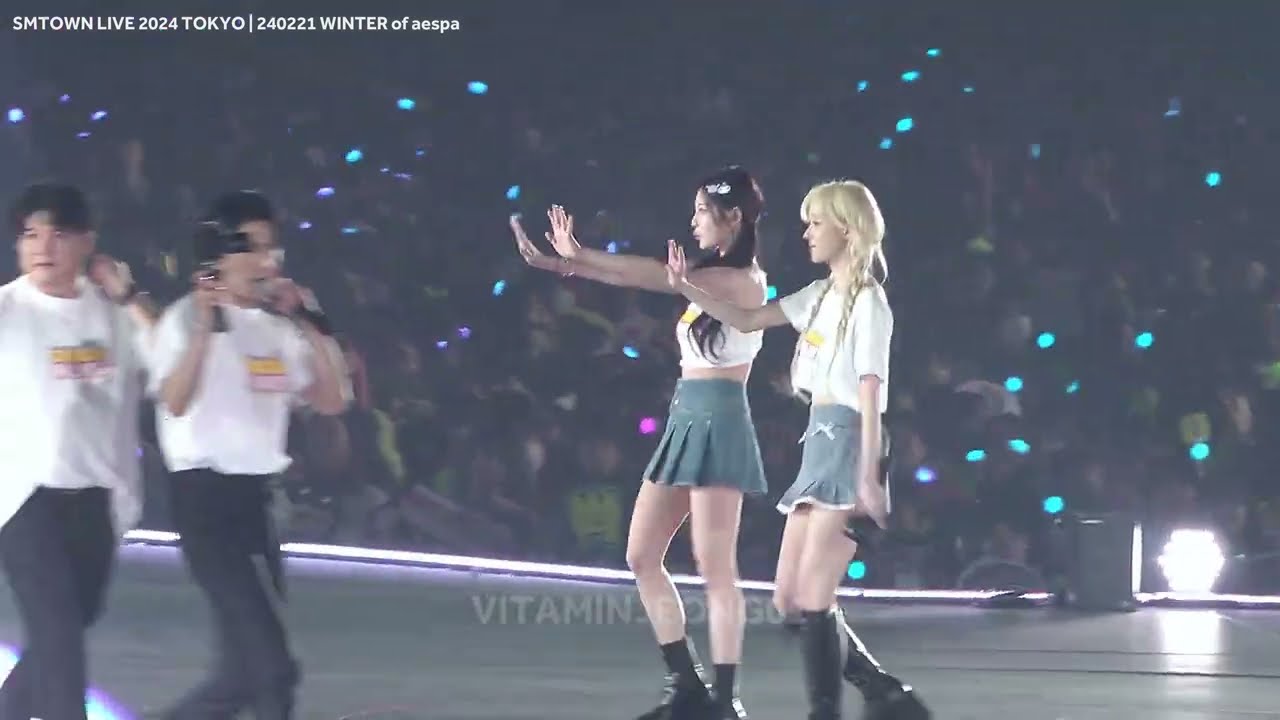240221 SMTOWN LIVE 2024 SMCU PALACE TOKYO | Ending 빛(HOPE) | aespa WINTER fancam