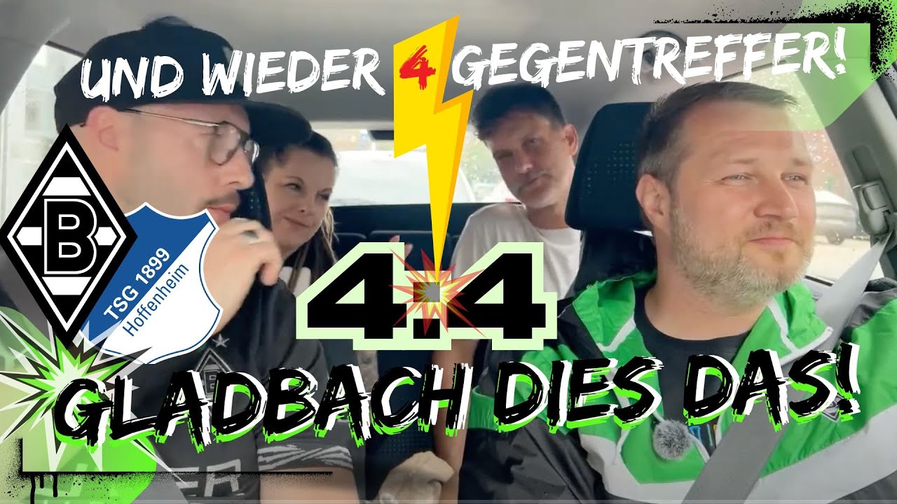 VFL Borussia Mönchengladbach vs. Hoffenheim 4:4 🔥 Gladbach Dies Das! 🖤🤍💚 