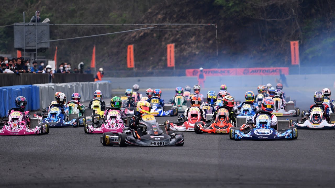 オートバックス全日本カート選手権 2022 OKクラス 第2戦 決勝ヒート