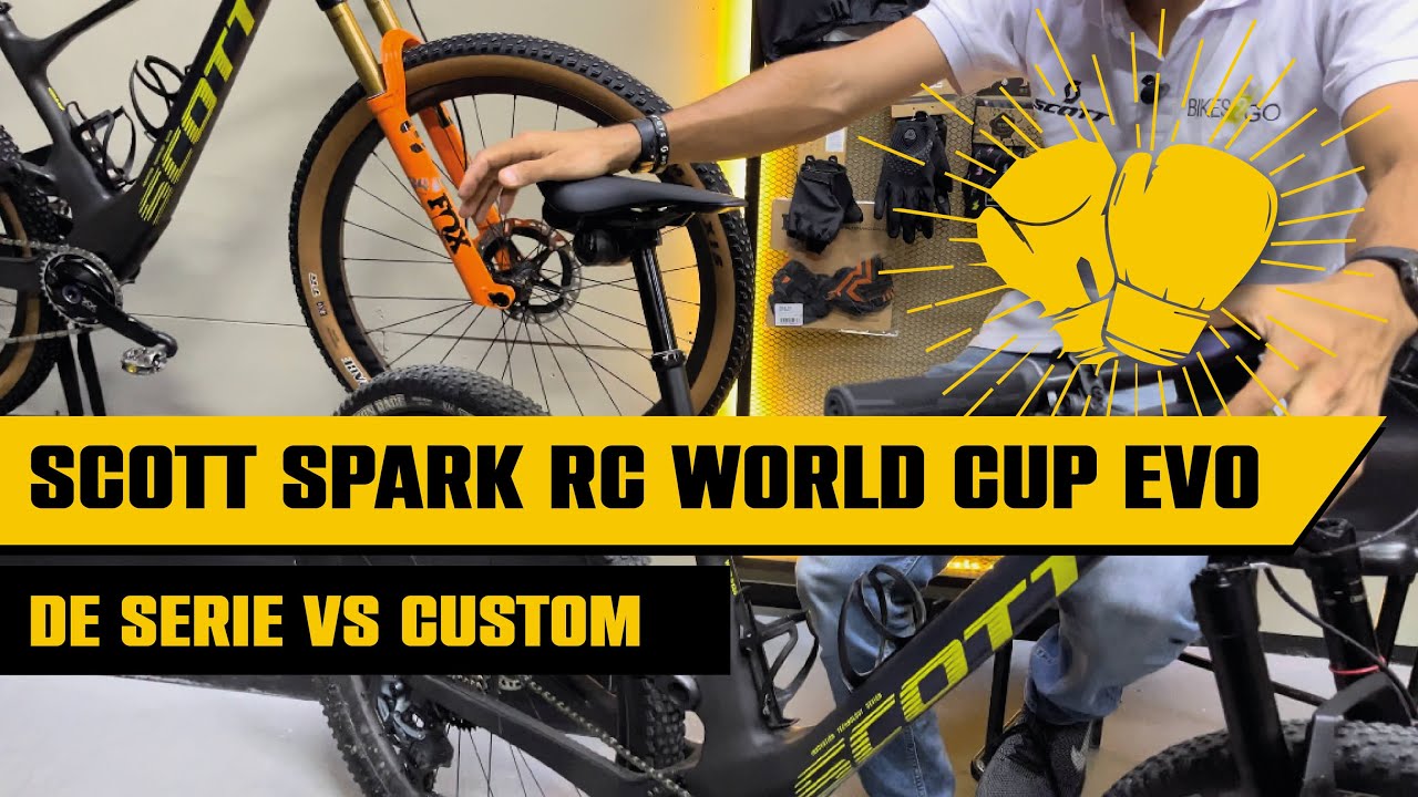 SCOTT SPARK RC WORLD CUP EVO SERIE VS CUSTOM