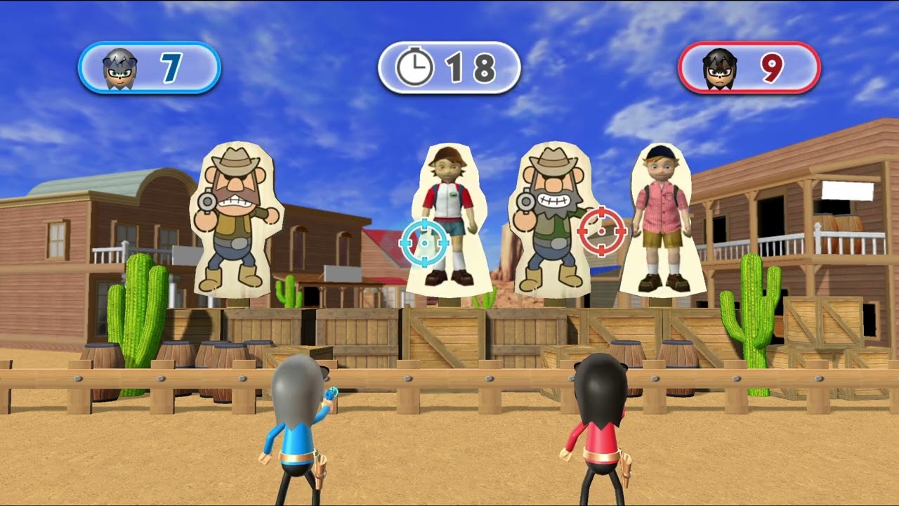 The Wild Wild Wild West in Wii Party (reeee Party)