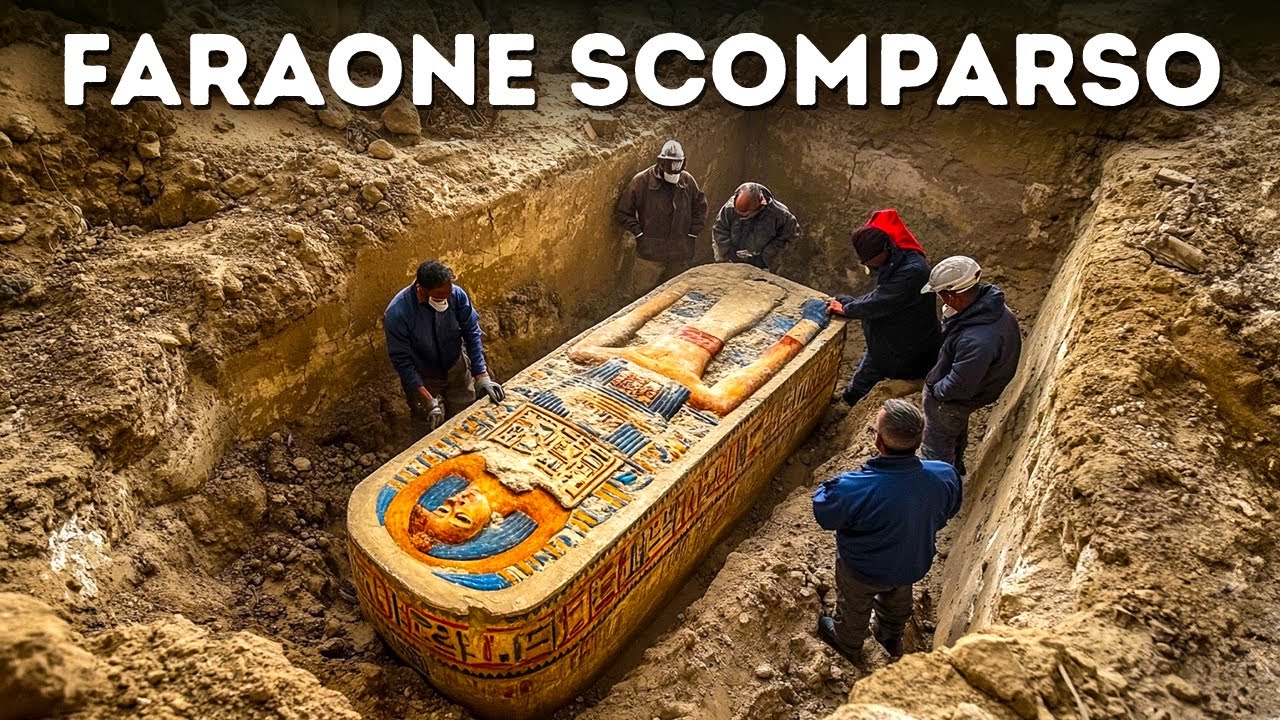 Gli archeologi hanno trovato l'antica tomba del faraone scomparso d'Egitto