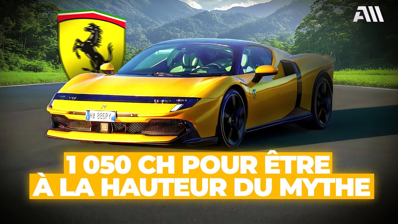 Ferrari Testarossa, 1 050 ch pour être à la hauteur du mythe ! 💥