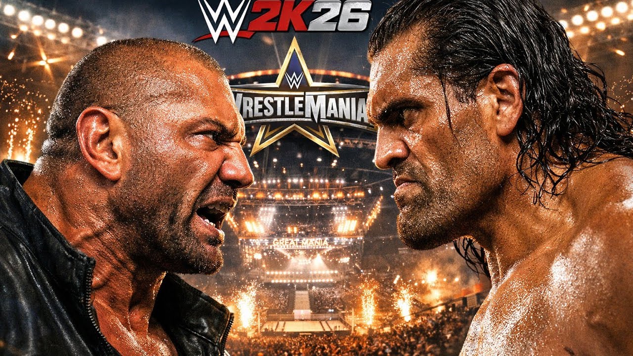 Batista Faces the Giant Khali 😱 Monster vs Animal