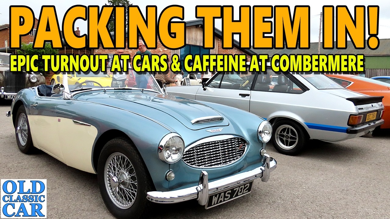 Classic cars, vintage cars & later sporty numbers at Cars & Caffeine at Combermere