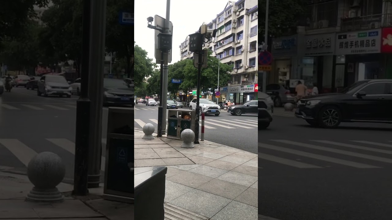 Street in Tonglu, Zhejiang, China