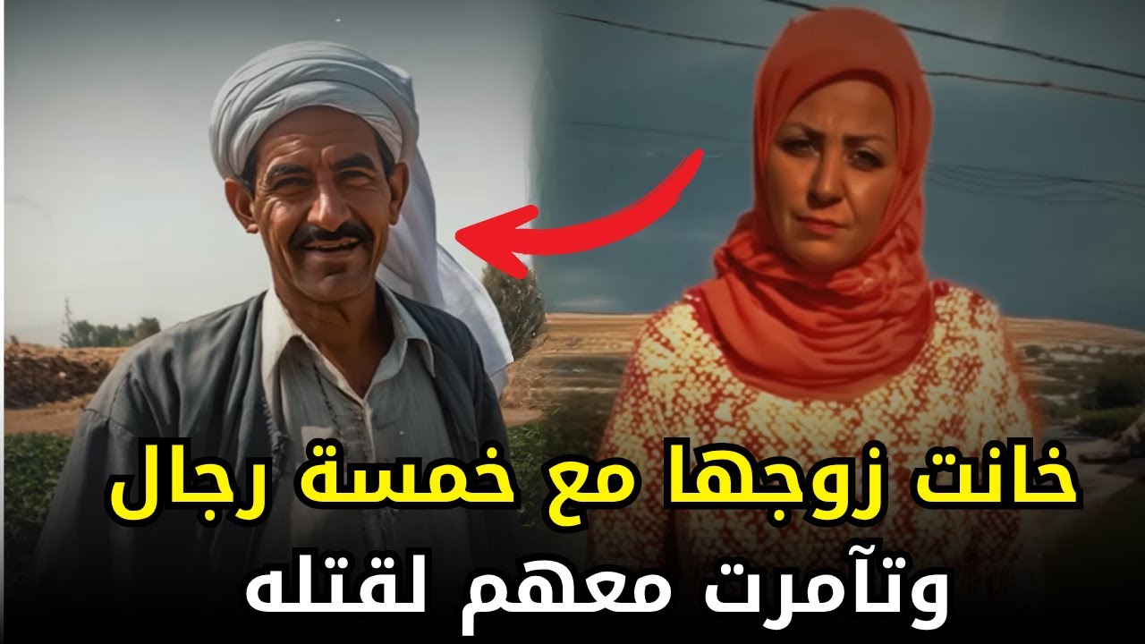 امرأة مصرية اقامت علاقة مع خمسة رجال وتآمرت معهم لـقـــ,,ـــتله ليمكنها فعل ما تريد