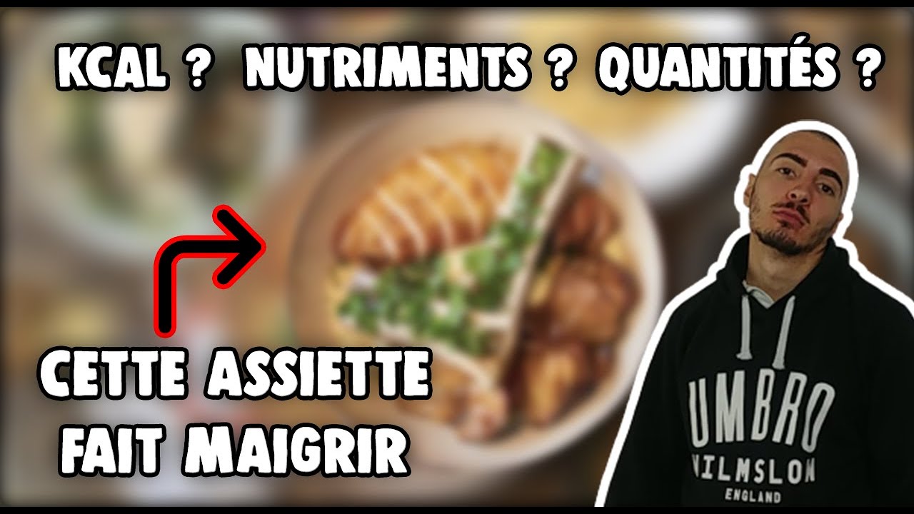 LE REPAS IDEAL POUR MAIGRIR !!!
