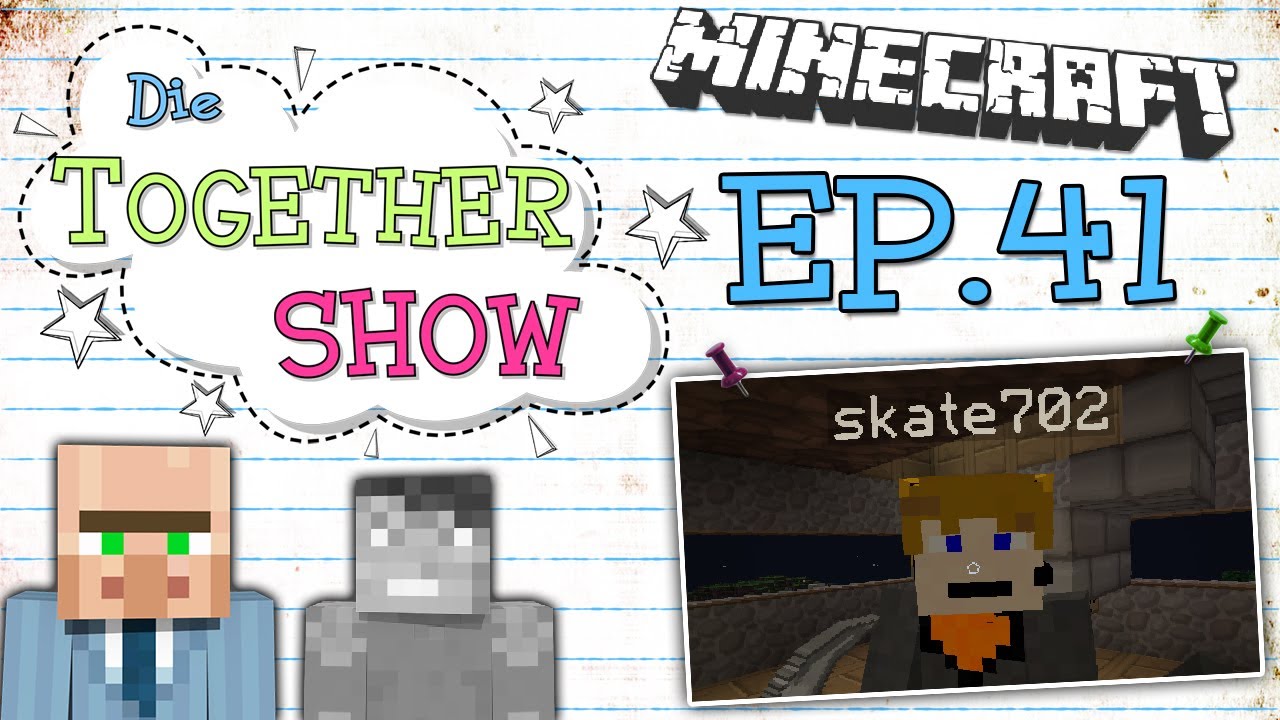 Minecraft: Die Together Show - Episode 41 - Skate702germany + Statement zu HuhnLP!