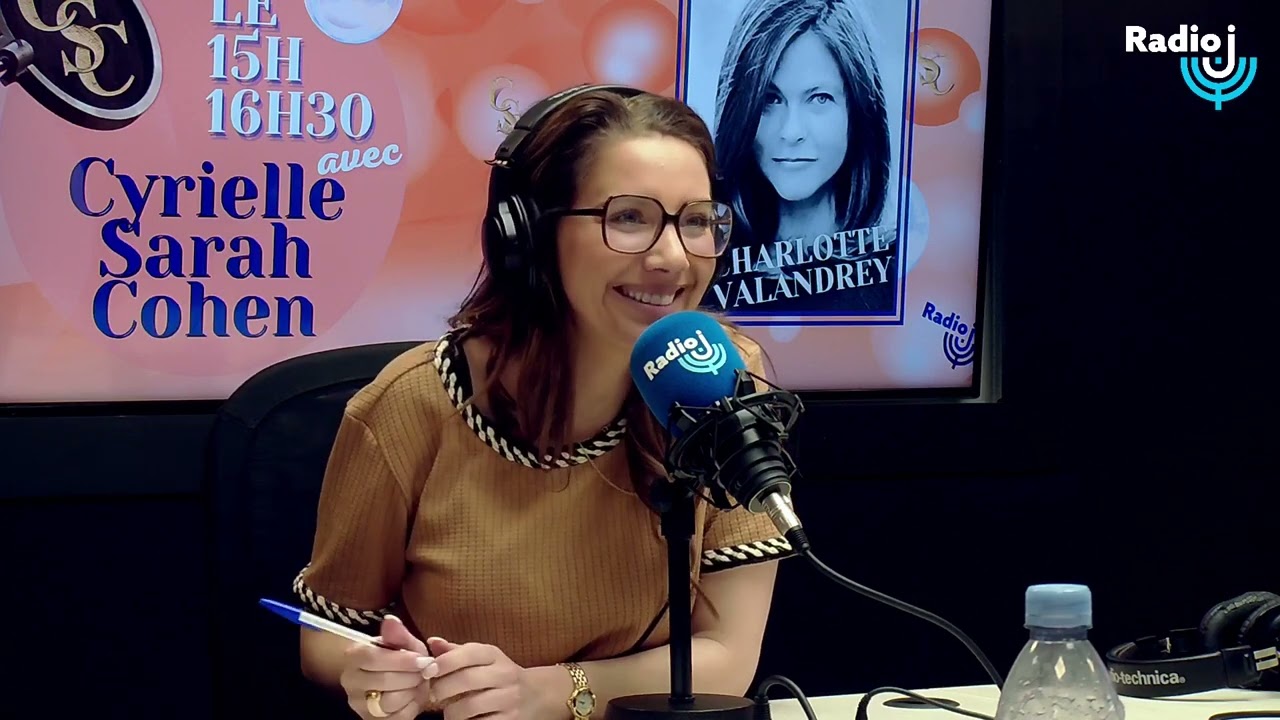L'interview de Cyrielle Sarah Cohen : Charlotte Valandrey sur Radio J