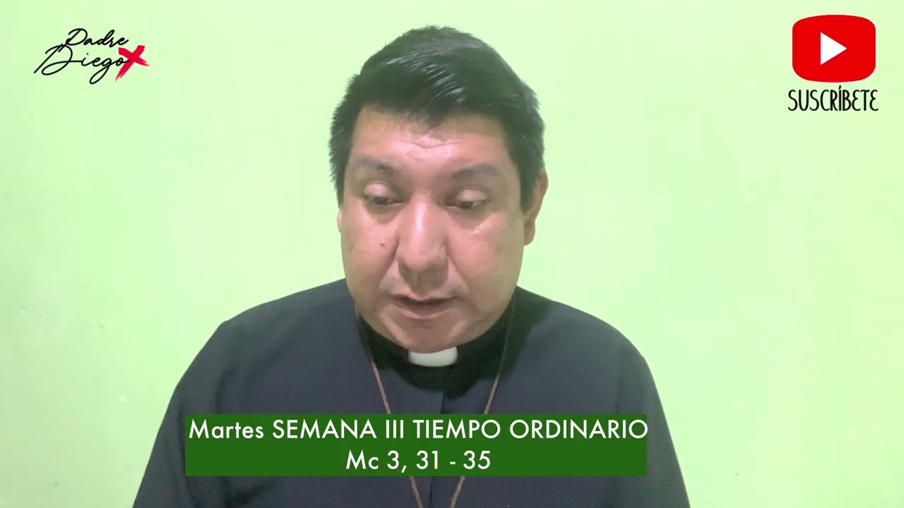 Hacer la voluntad de DIOS!!! HOMILÍA 27.01.2026