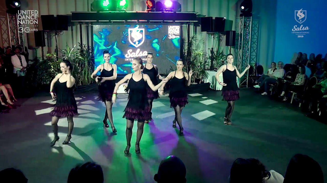 Akredus dance studio | Ballroom Latin Small Teams Adults | Salsa International 2019