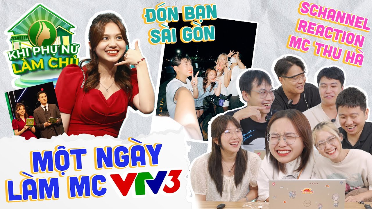 Lần đầu lên sóng VTV3 của Đặng Thu Hà: Thực tế phía sau hậu trường cùng Reaction của anh em Schannel