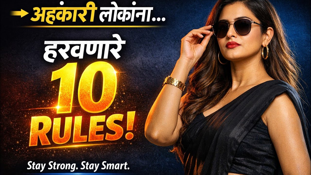 10 Rules to Handle Arrogant People ! अहंकारी लोकांना धडा शिकवणारे 10 नियम | Self Respect Motivation 