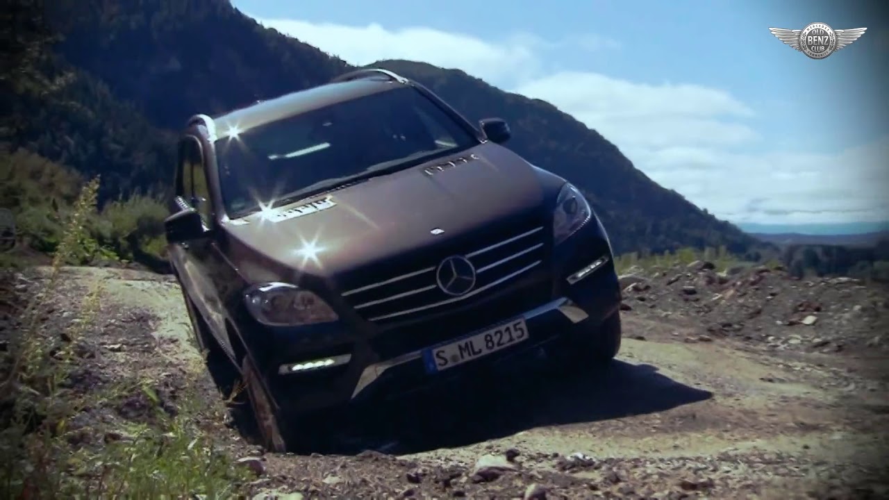 Mercedes ML 350 BlueTEC 4matic w166 design and off road - the speed supercar