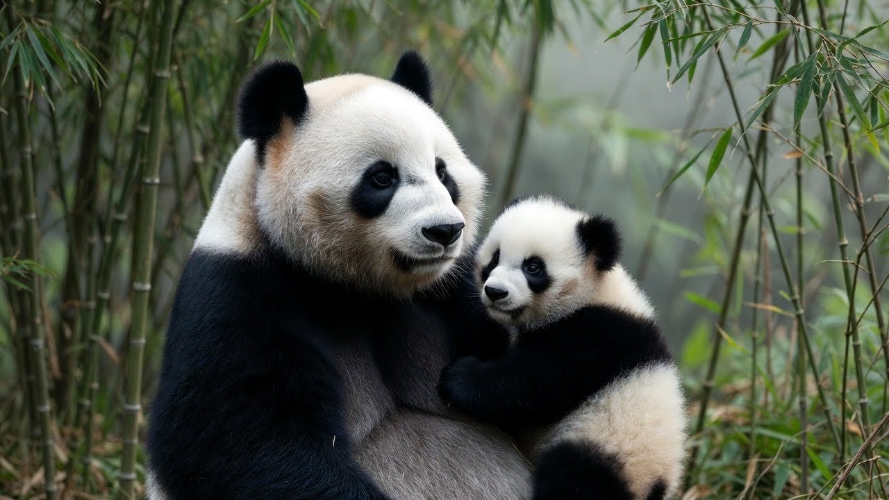 Incredible Giant Pandas in HDR 4K