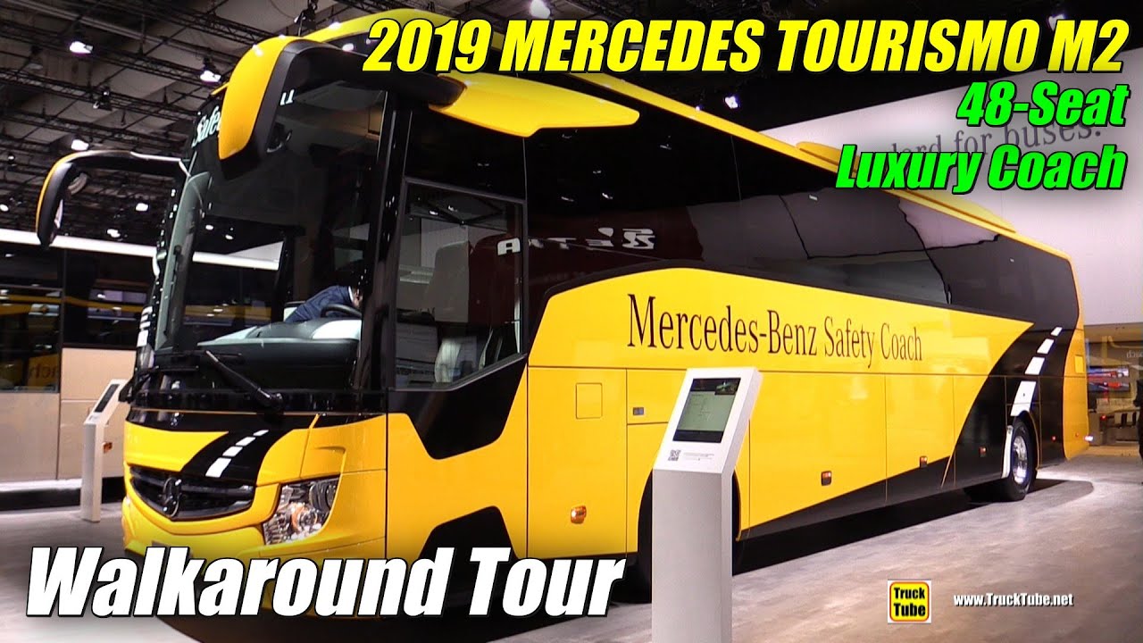 2019 Mercedes Tourismo M2 48-Seat Luxury Coach - Exterior Interior Walkaround - 2018 IAA Hannover