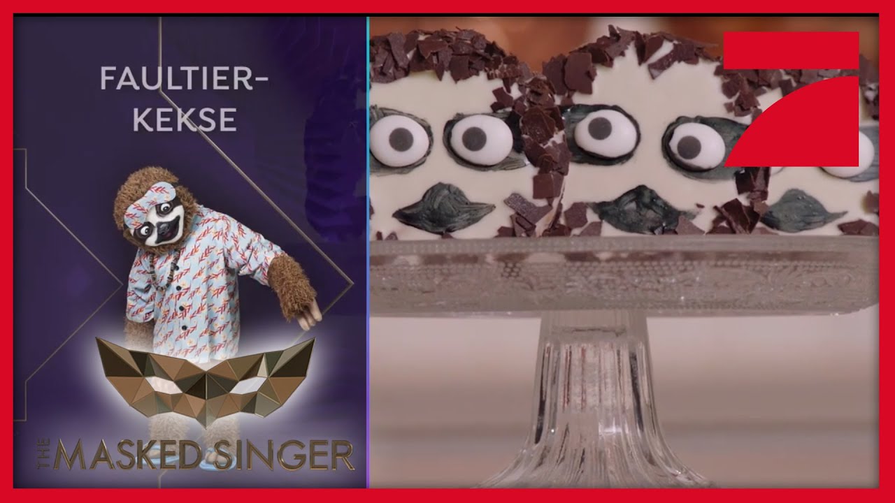 Faultier Kekse | The Masked Singer | ProSieben