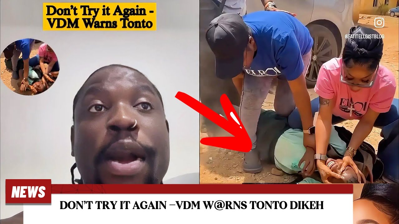 DONT TRY IT AGAIN👉VDM W@RNS TONTO DIKEH OVER HER HEALING VIDEO 