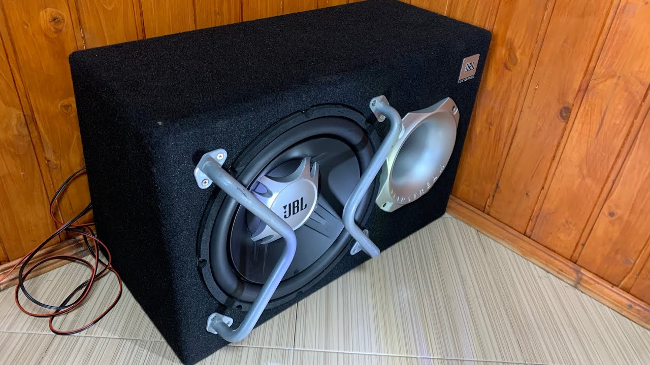 JBL Subwoofer High Excursion Bass Test[4k]
