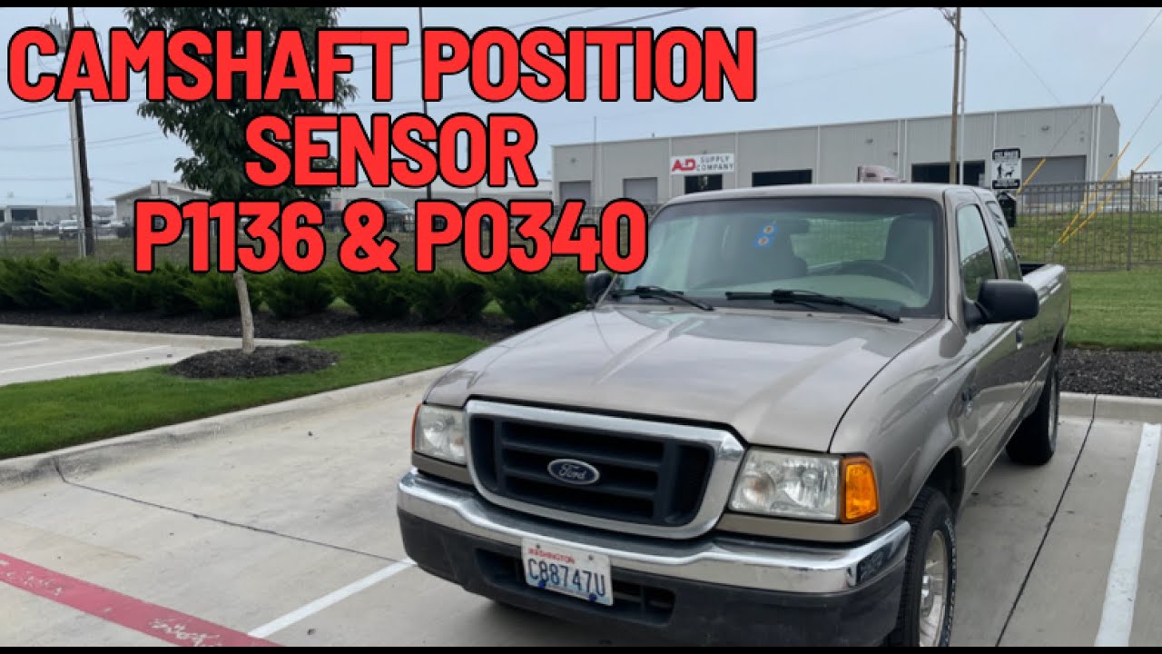 Как заменить датчик положения распредвала! Ford Ranger V6 3.0 (1998-2011) P1136 P0340