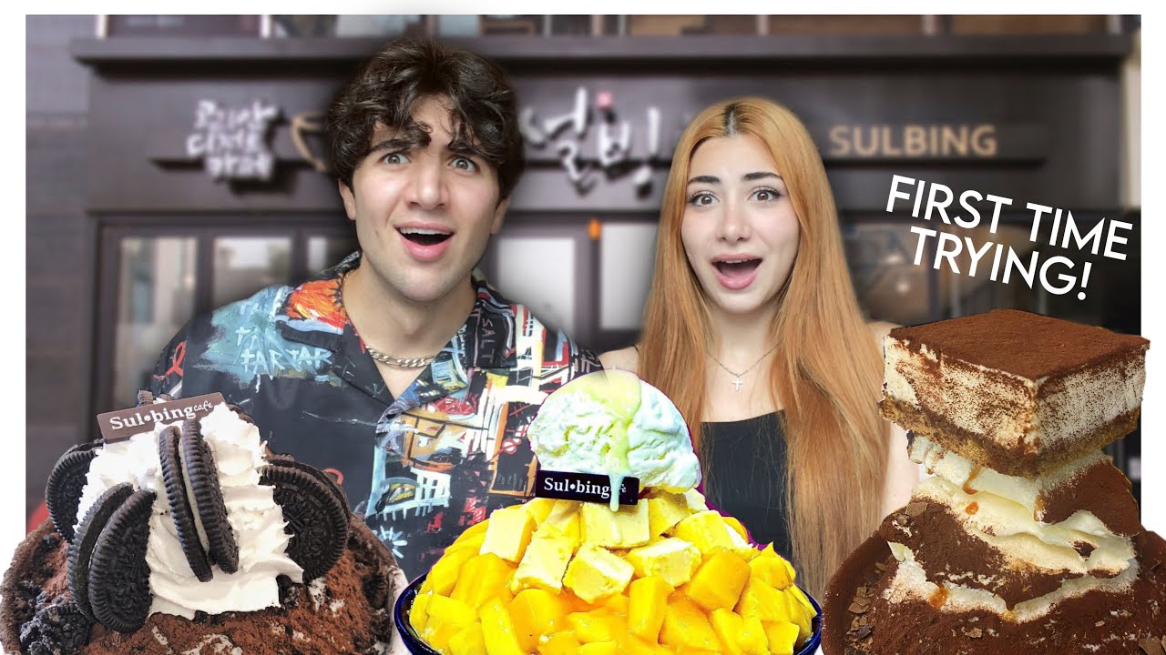 🇰🇷Seoul Vlog: Trying Korean BINGSU for the first time!