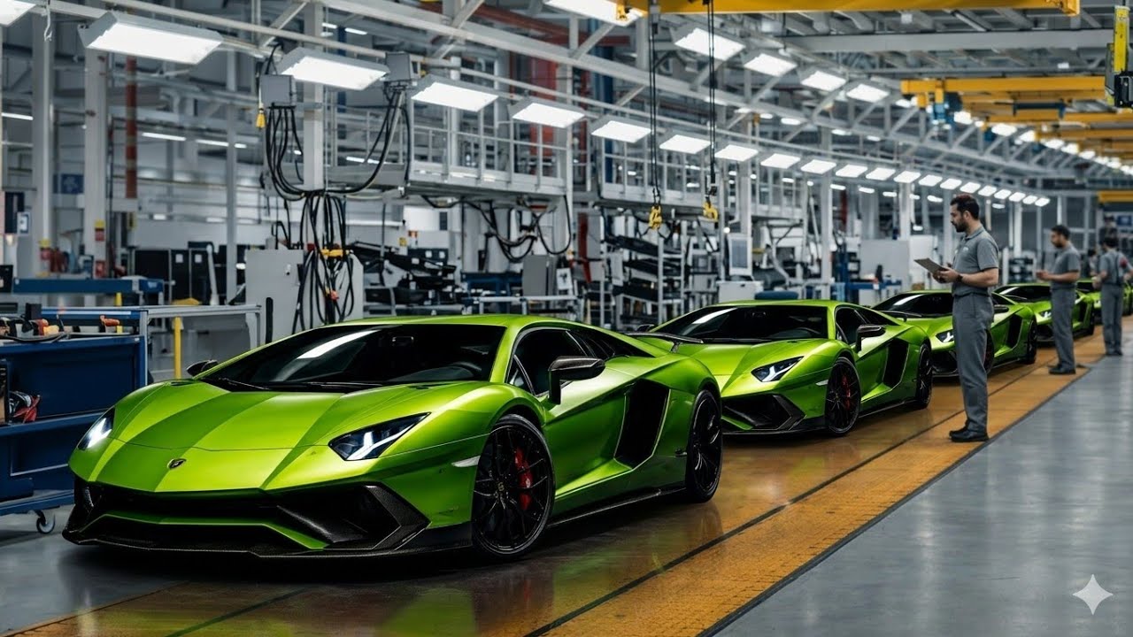Inside the Lamborghini Factory &ndash; How $600,000 Supercars Are Built