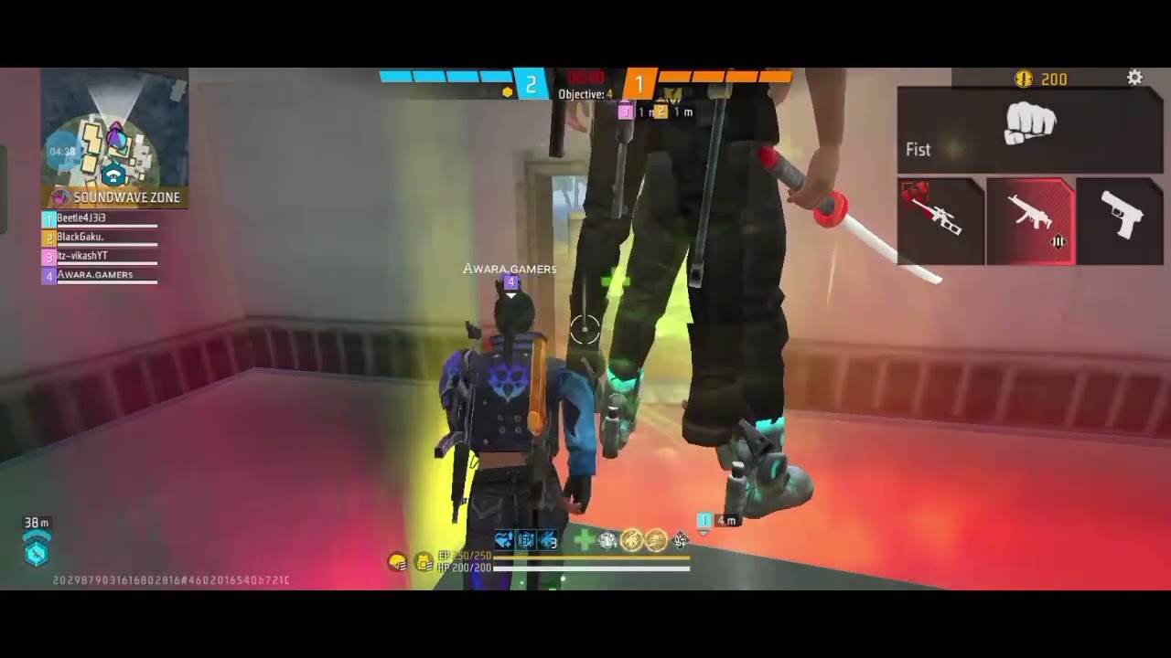 Cs Rank Me 1vs4 Kiya Garena Free Fire Power Of @pkawaragamers218 