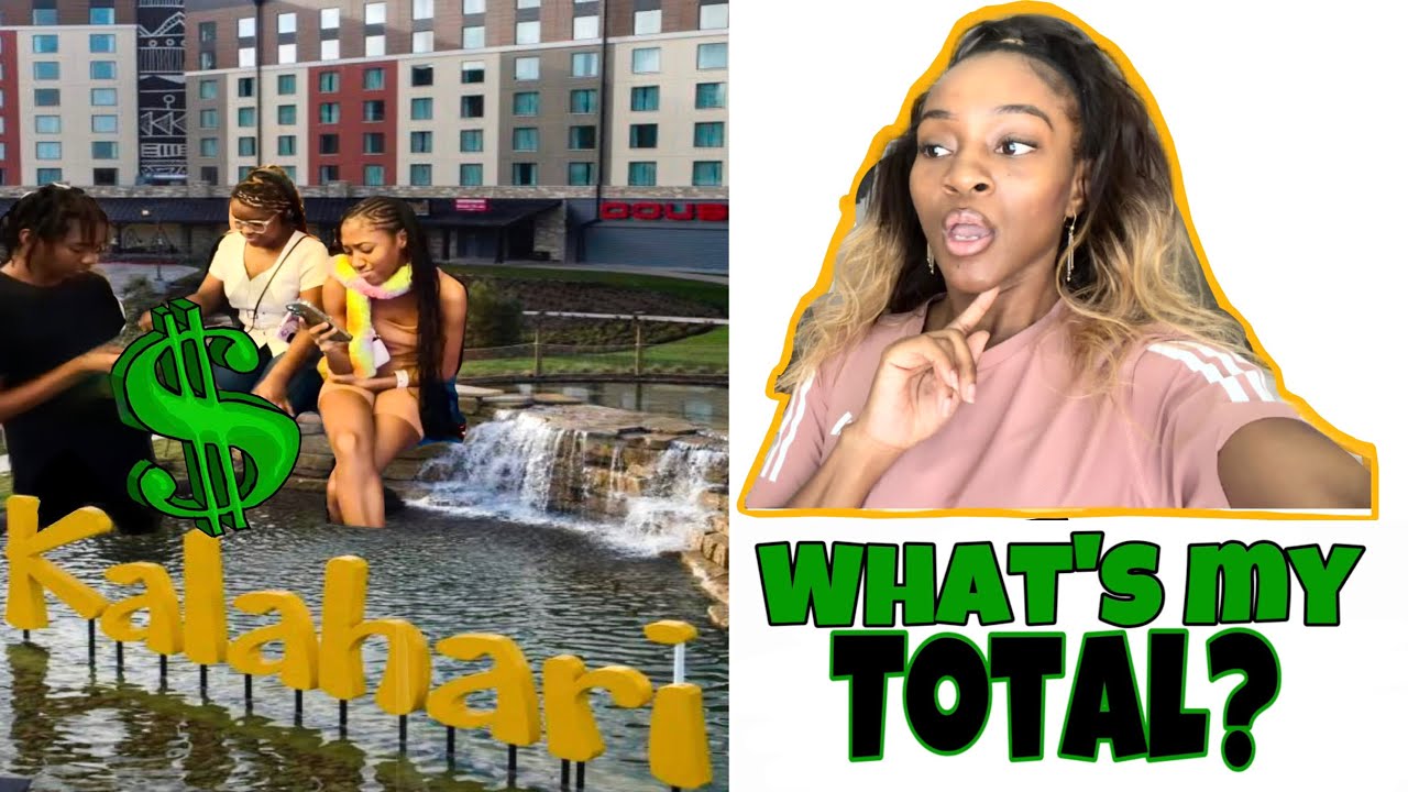 How much is a family road trip? Kalahari resorts price breakdown 